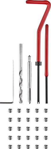 TOOLCRAFT TO-5016570 Gewinderoll-Satz 30teilig M4