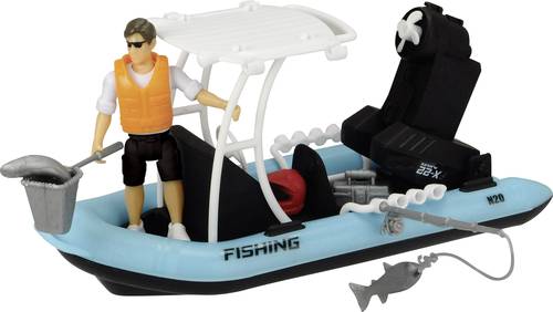 14 teiliges Spielset Playlife Fishing Boat 203833004 1St.