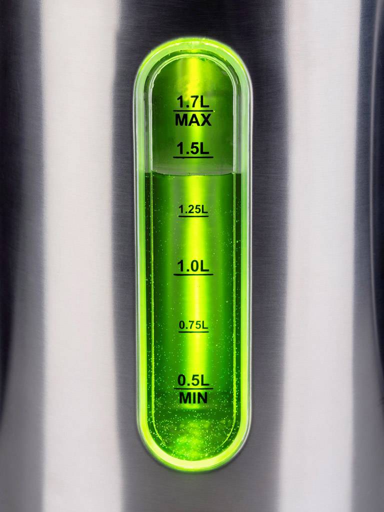 Korona 20690 Wasserkocher schnurlos, Temperaturvorwahl Edelstahl, Schwarz