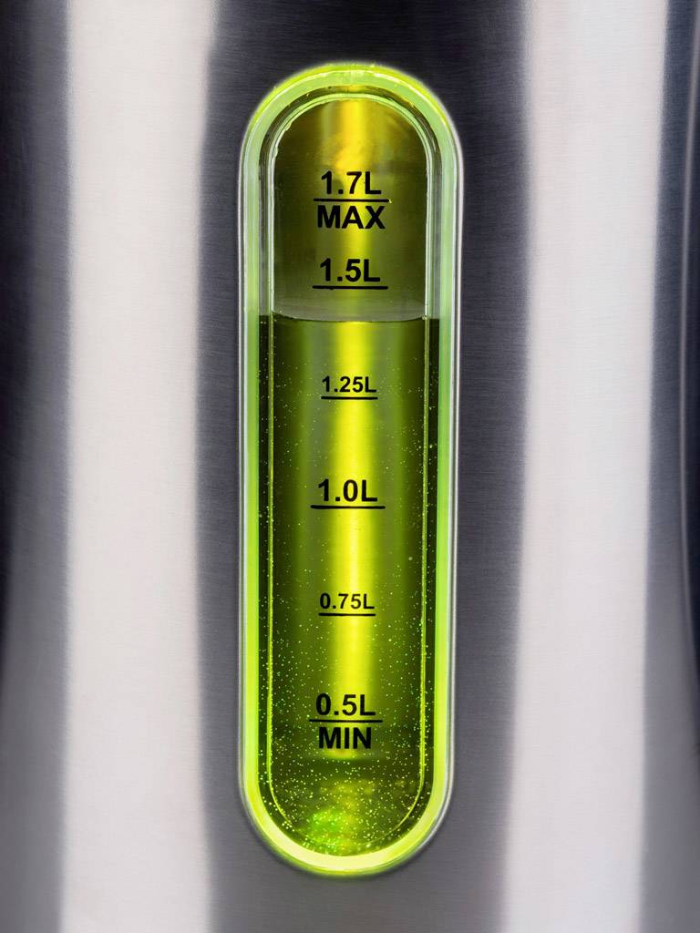 Korona 20690 Wasserkocher schnurlos, Temperaturvorwahl Edelstahl, Schwarz