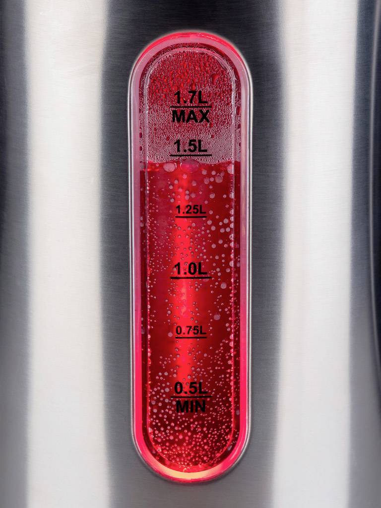 Korona 20690 Wasserkocher schnurlos, Temperaturvorwahl Edelstahl, Schwarz