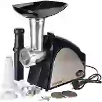 Korona 25200 25200 Fleischwolf 400W Edelstahl, Schwarz Korona 25200 25200 Fleischwolf 400W Edelstahl, Schwarz