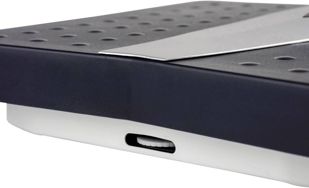 Korona Henry Personenwaage 76620 analog Wägebereich (max.)=130 kg Schwarz, Silber