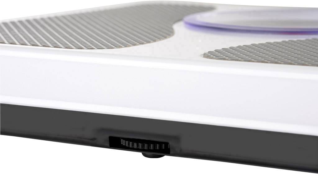 Korona Louis Analoge Personenwaage Wägebereich (max.)=130 kg Weiß, Grau