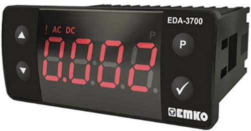 Emko EDA-3700 Digitales Einbaumessgerät Programmierbares LED-Amperemeter EDA-3700