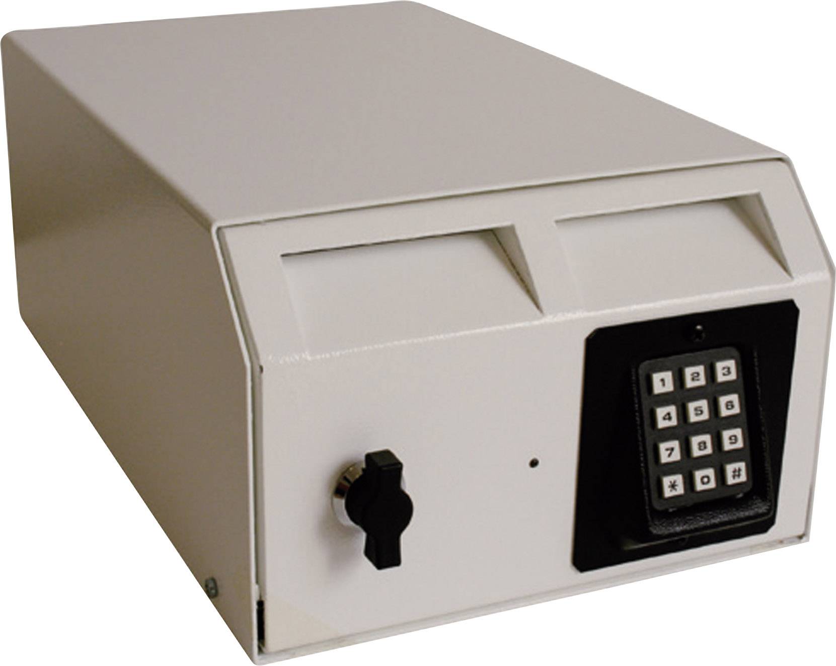 Ratiotec 69010 POS Safe RT 850 Twin Tresor mit 2separaten Banknoteneinwürfen Zahlenschloss