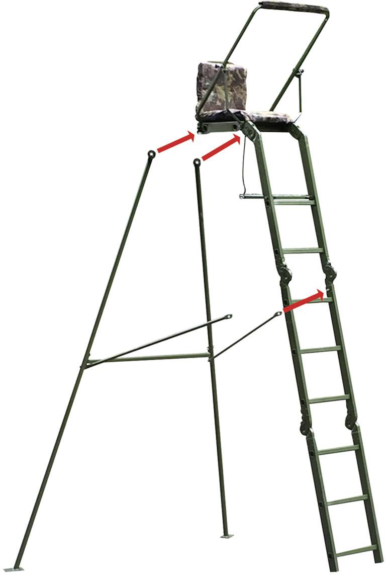 Berger & Schröter 31746 Set zu 31135 Beobachtungssitz-Erweiterungsset