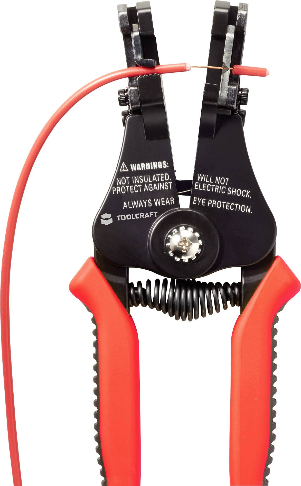 TOOLCRAFT TO-5017527 Abisolierzange 0.5 bis 6mm² 0.5 bis 6mm