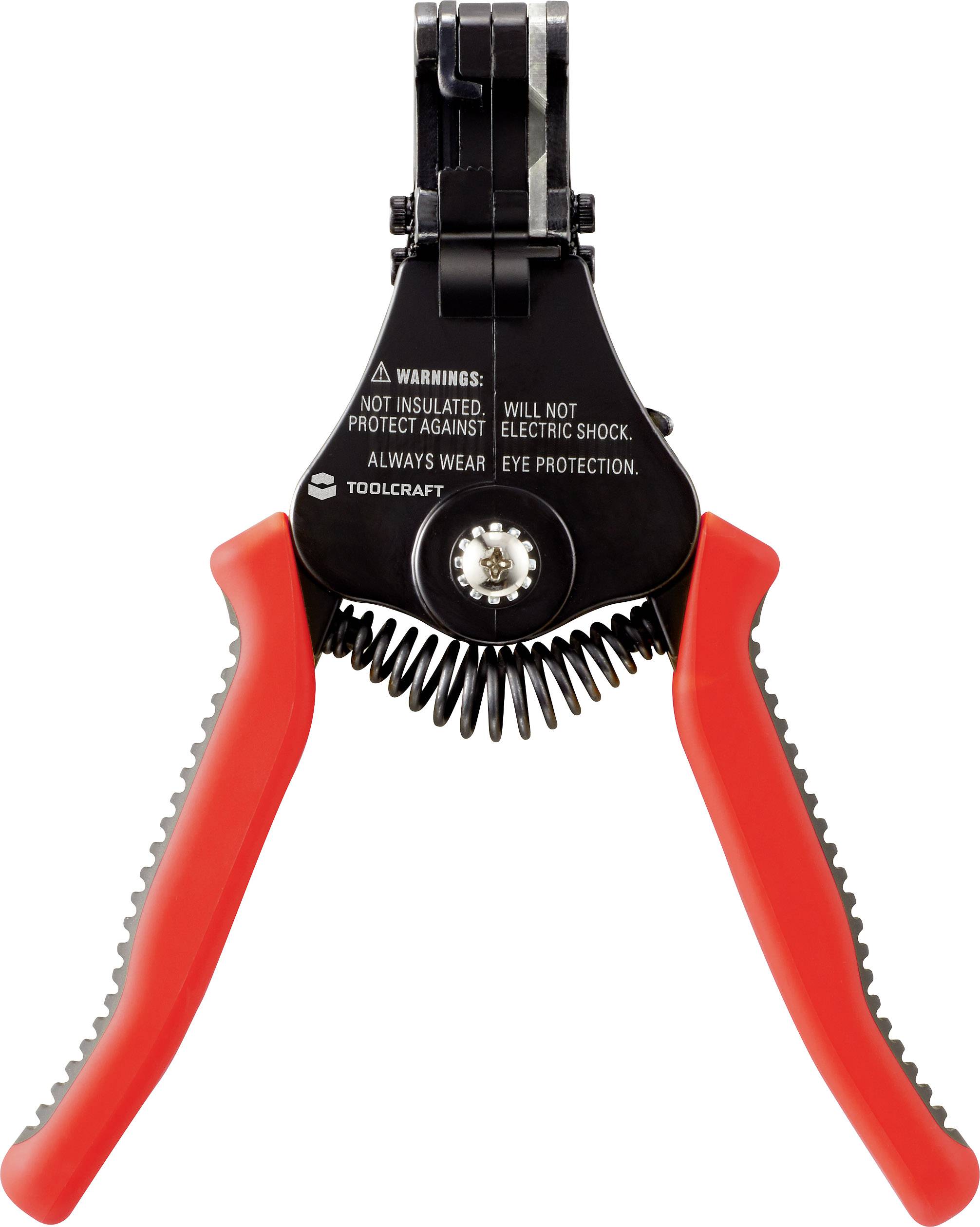 TOOLCRAFT TO-5017527 Abisolierzange 0.5 bis 6mm² 0.5 bis 6mm