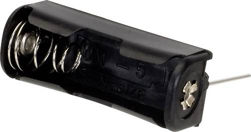 TRU COMPONENTS BH-511-4P Batteriehalter 1x Lady (N) Kontaktpole