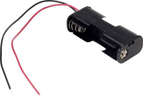 TRU COMPONENTS BH-322-1A Batteriehalter 2x Mignon (AA) Kabel