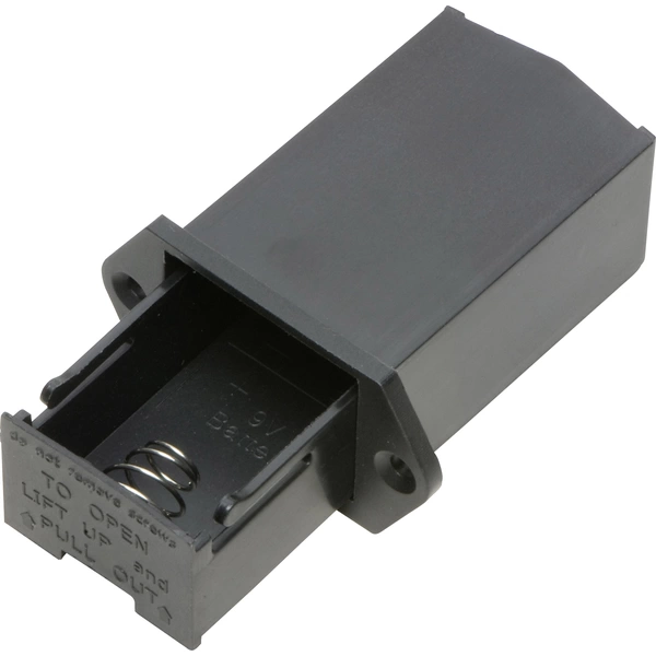 TRU COMPONENTS SBH-9V-COM Batteriehalter 1x 9 V Block Lötanschluss TRU COMPONENTS SBH-9V-COM Batteriehalter 1x 9 V Block Lötanschluss