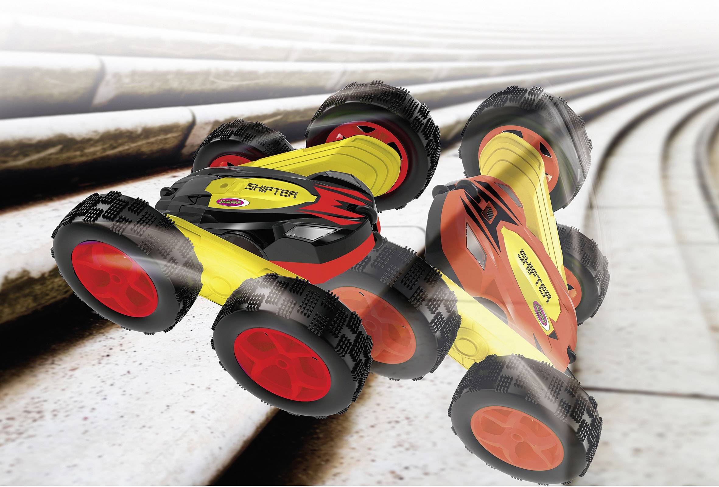 Jamara 410066 Shifter Stuntcar RC Einsteiger Modellauto Elektro Buggy Allradantrieb (4WD)