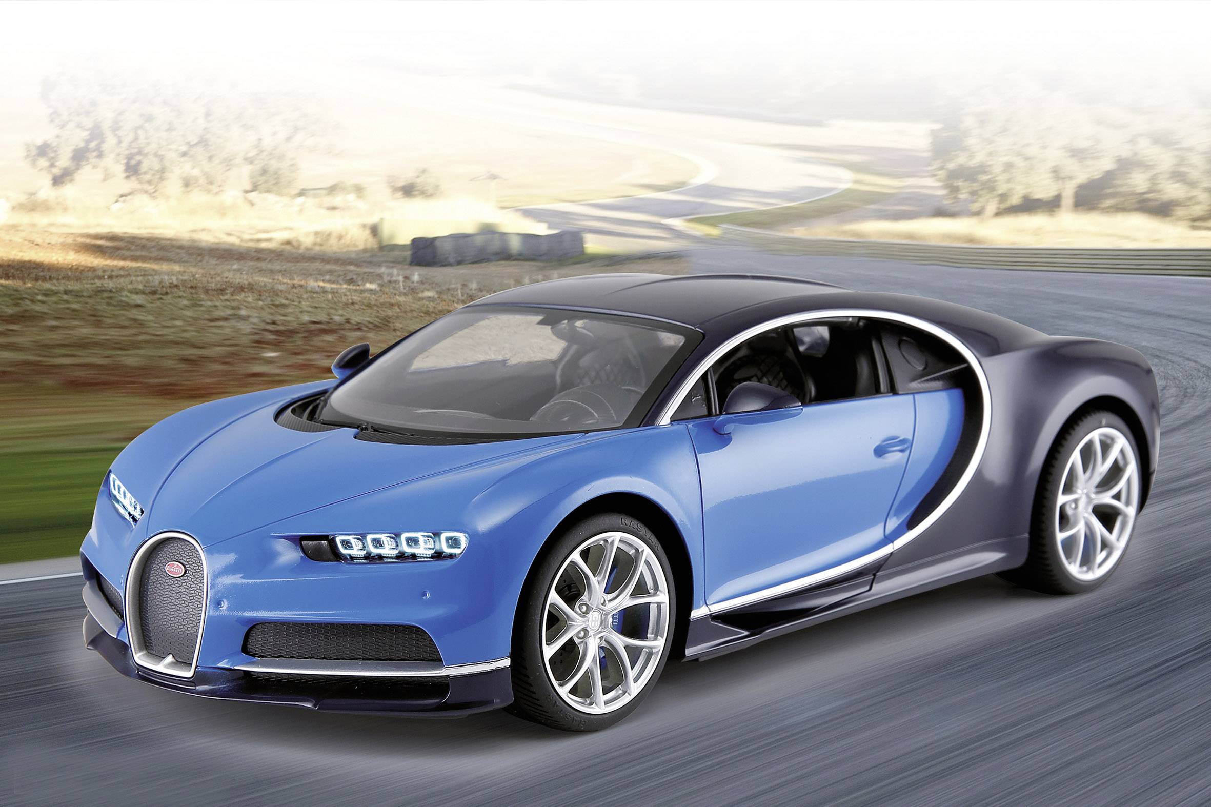 Jamara 405135 Bugatti Chiron 1:14 RC Einsteiger Modellauto Elektro Straßenmodell