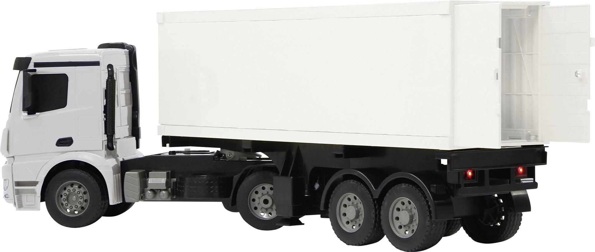 Jamara 405148 Mercedes Arocs Container-LKW 1:20 RC Einsteiger Funktionsmodell Elektro LKW