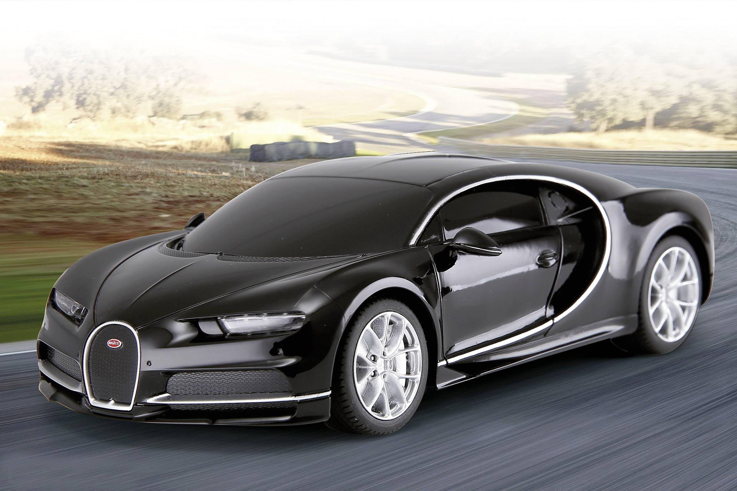 Jamara 405136 Bugatti Chiron 1:24 RC Einsteiger Modellauto Elektro Straßenmodell