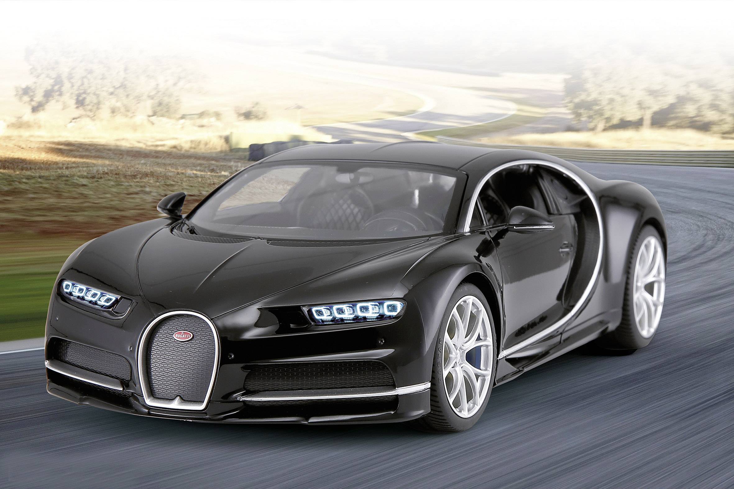 Jamara 405134 Bugatti Chiron 1:14 RC Einsteiger Modellauto Elektro Straßenmodell