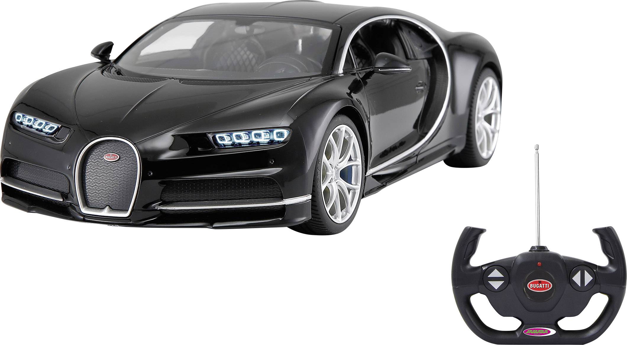 Jamara 405134 Bugatti Chiron 1:14 RC Einsteiger Modellauto Elektro Straßenmodell