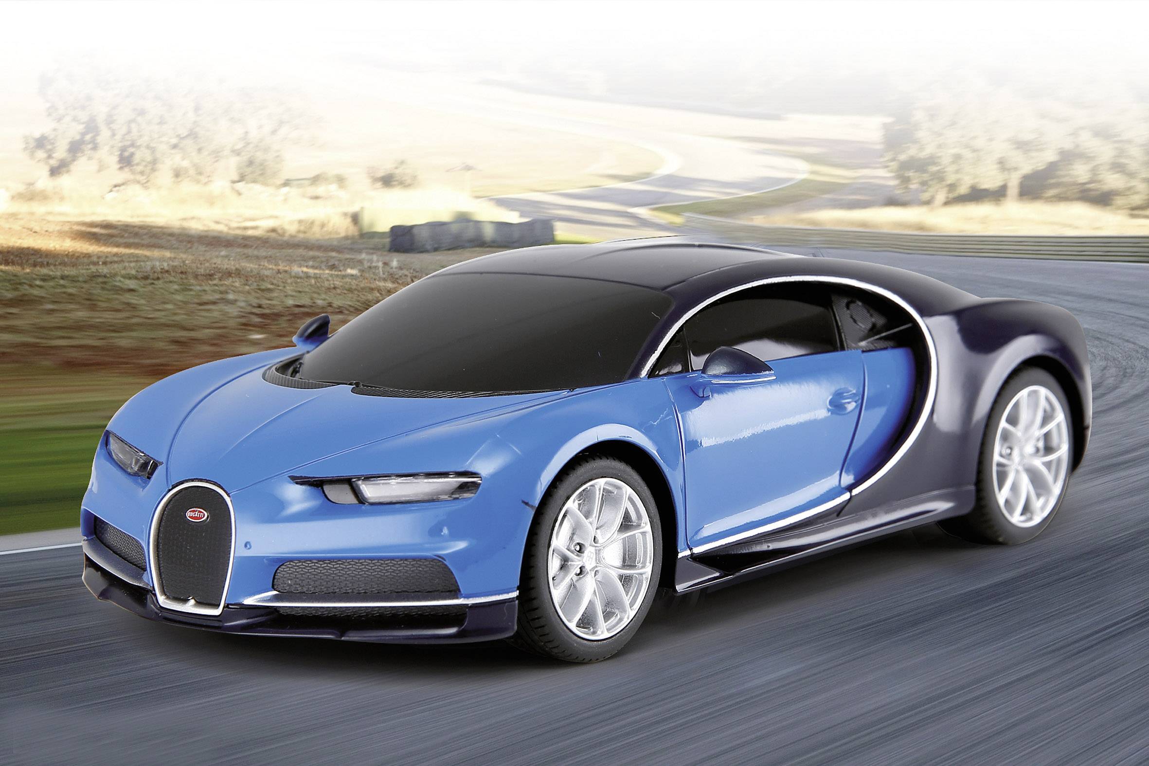Jamara 405137 Bugatti Chiron 1:24 RC Einsteiger Modellauto Elektro Straßenmodell