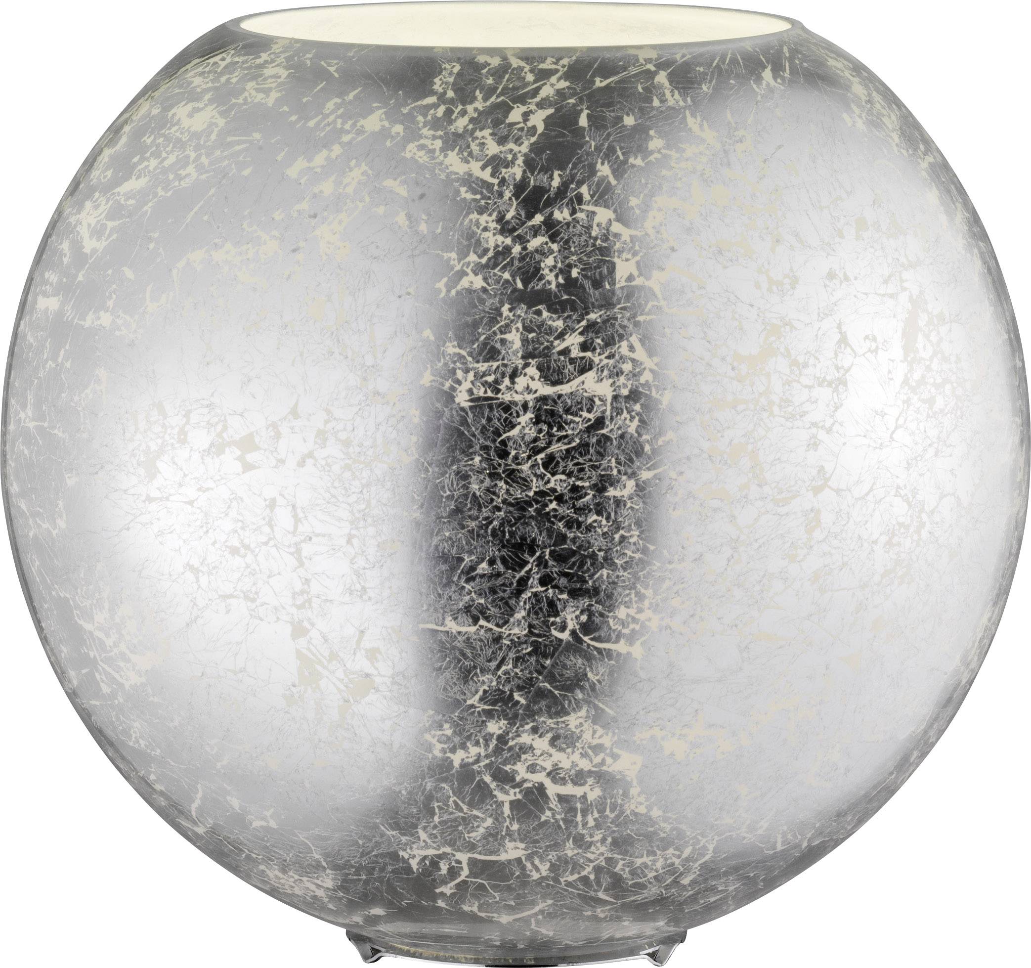 WOFI Fara 8371.01.70.7000 LED-Tischlampe LED E27 60 W Silber