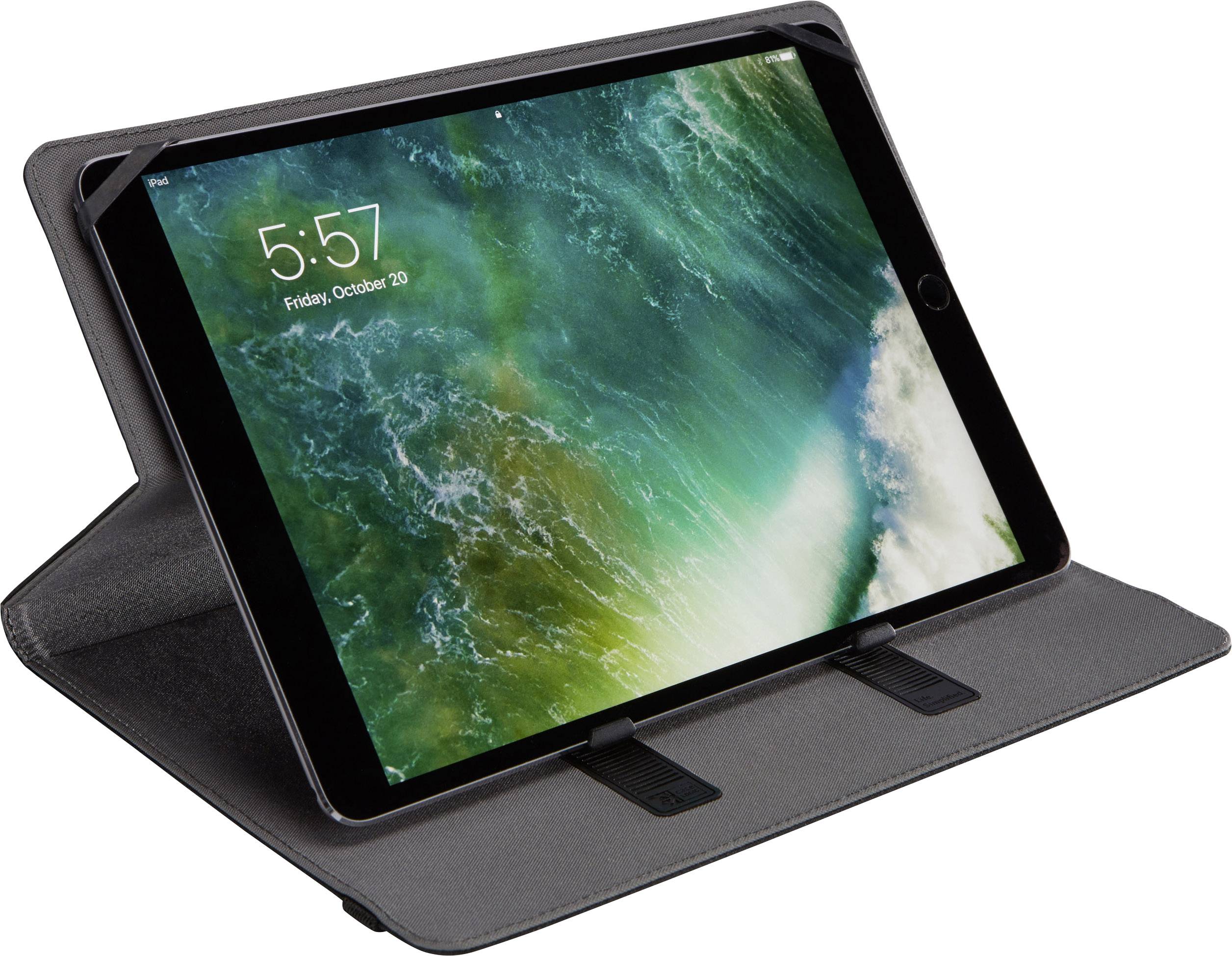 case LOGIC® SureFit Tablet-Cover 17,8 cm (7") BookCase Zementgrau