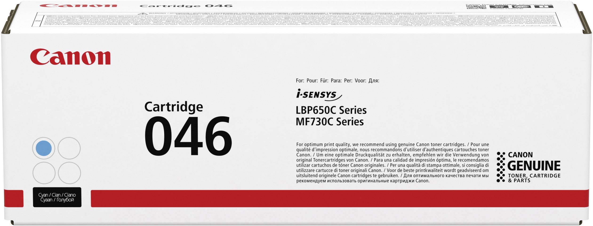 046 Cyan 2300 Seiten Toner 1249C002