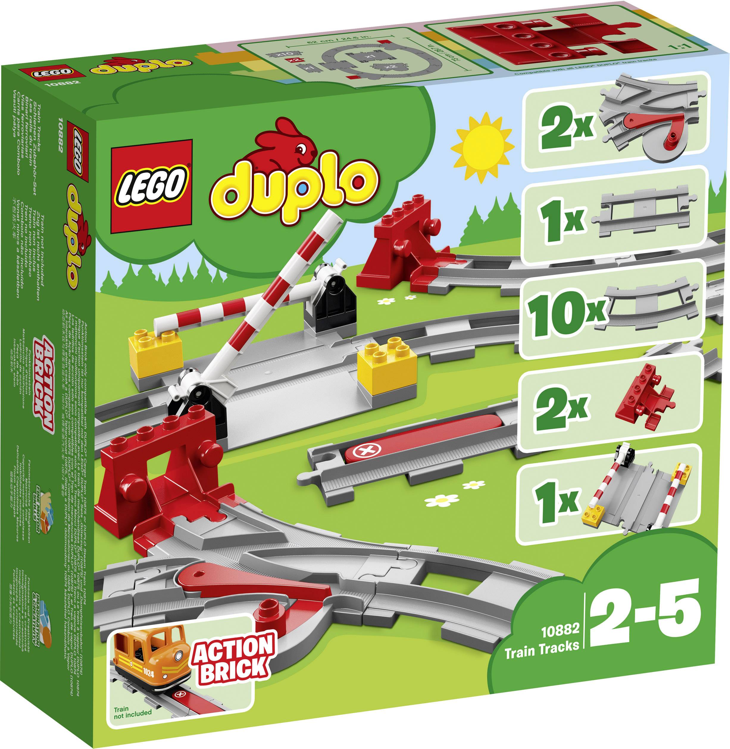 10882 LEGO® DUPLO® Eisenbahn Schienen