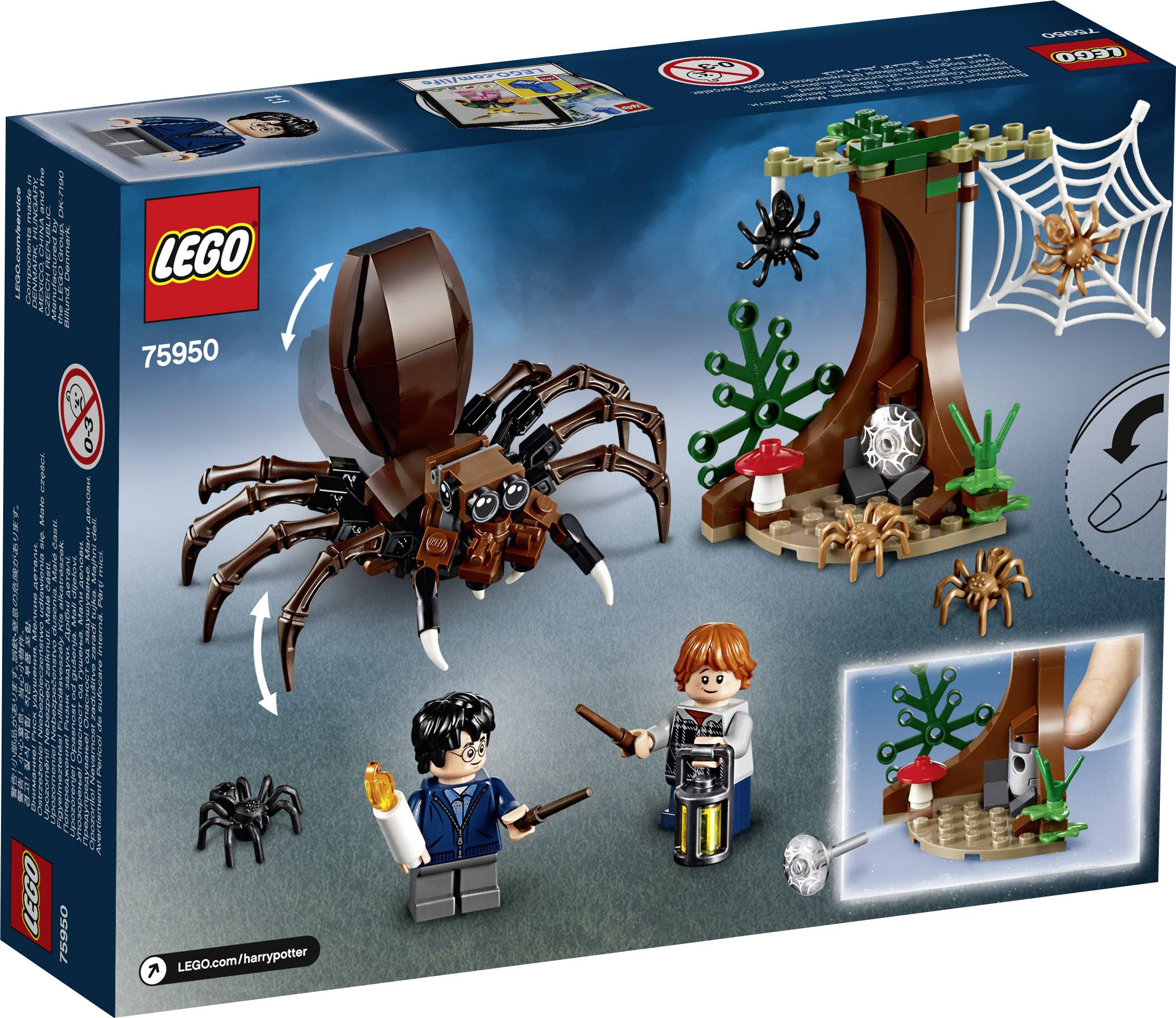 75950 LEGO® HARRY POTTER™ Aragogs Versteck