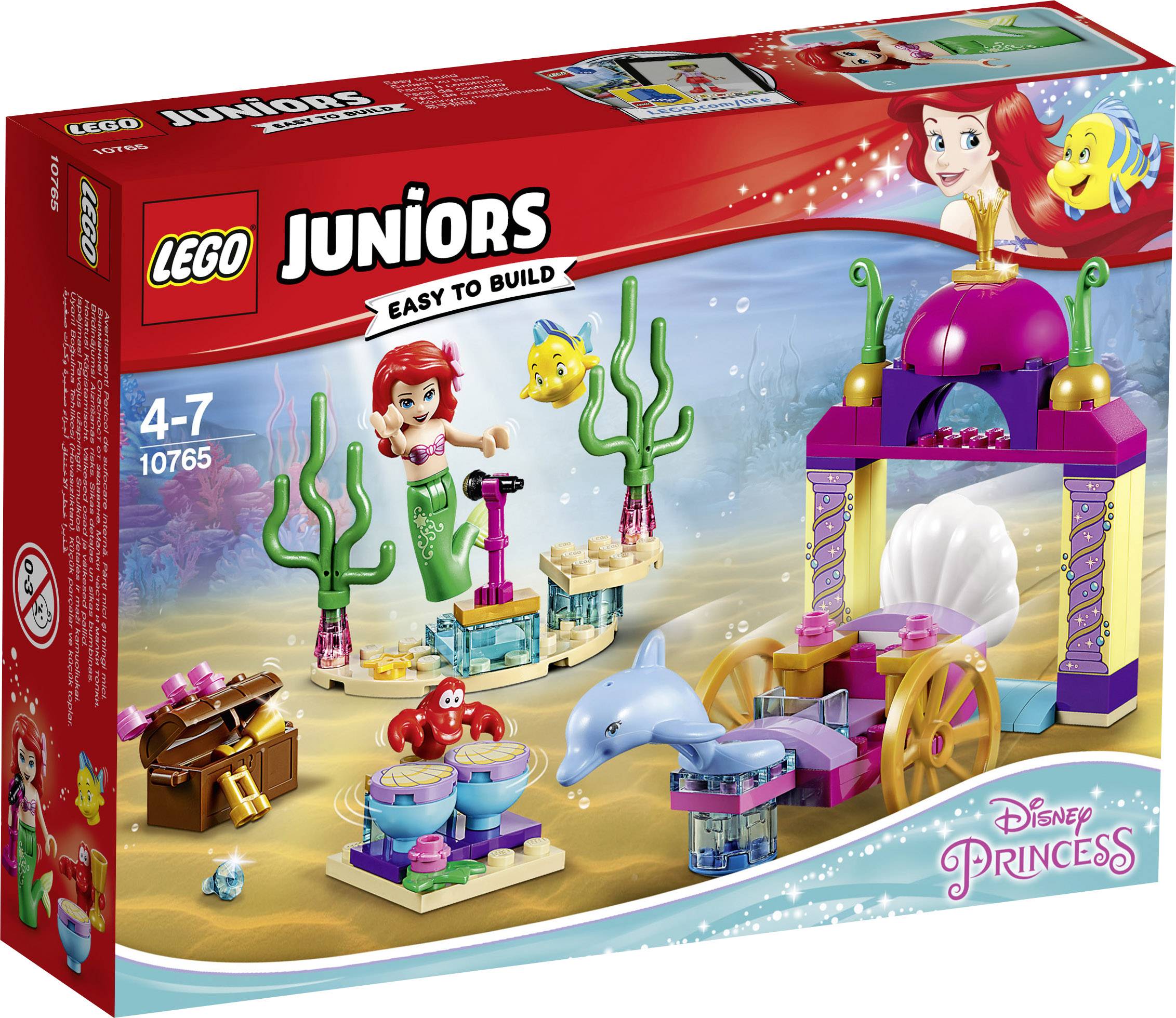 10765 LEGO® JUNIORS Arielles Unterwasser-Konzert