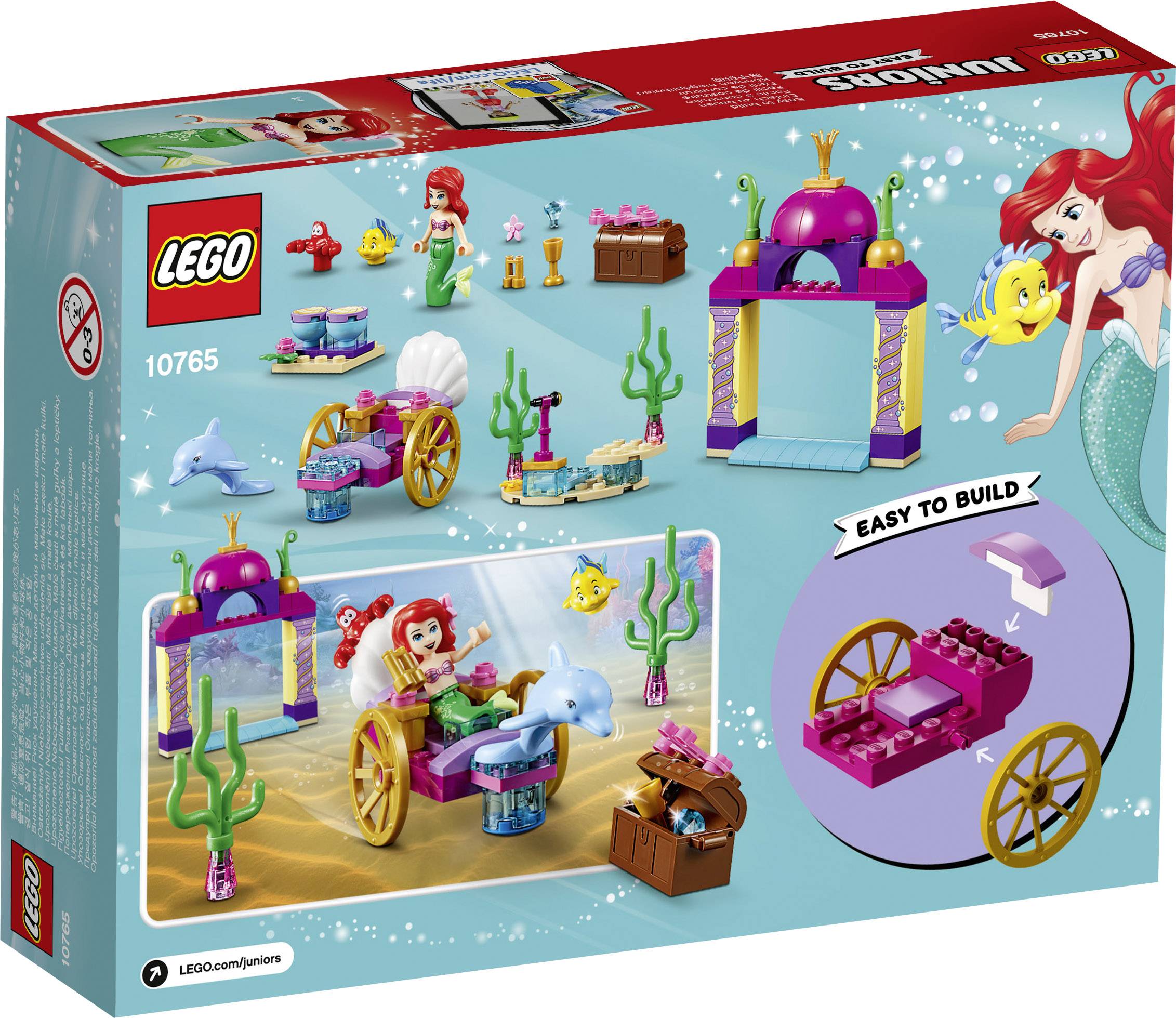 10765 LEGO® JUNIORS Arielles Unterwasser-Konzert