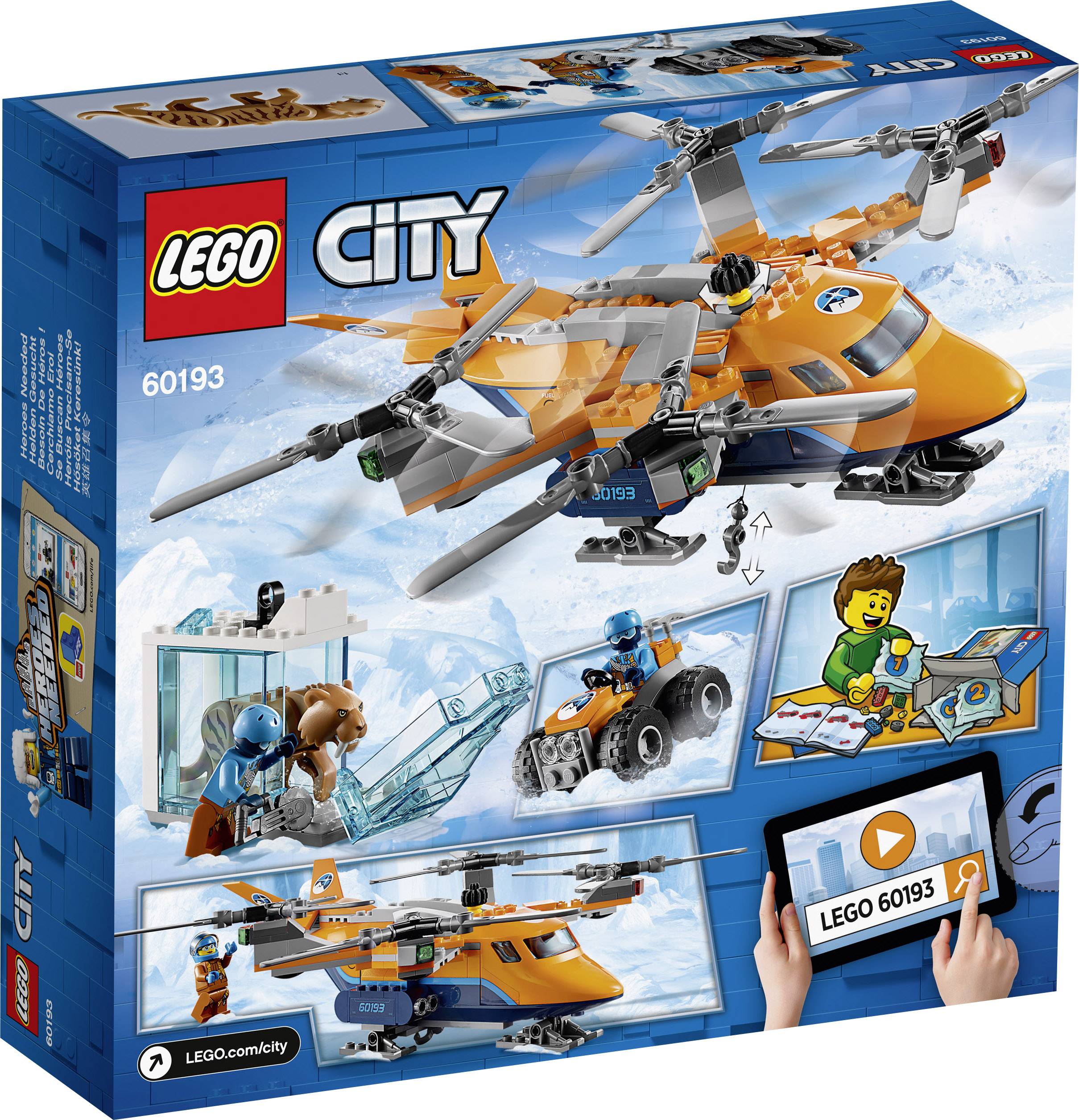 60193 LEGO® CITY Arktis-Frachtflugzeug