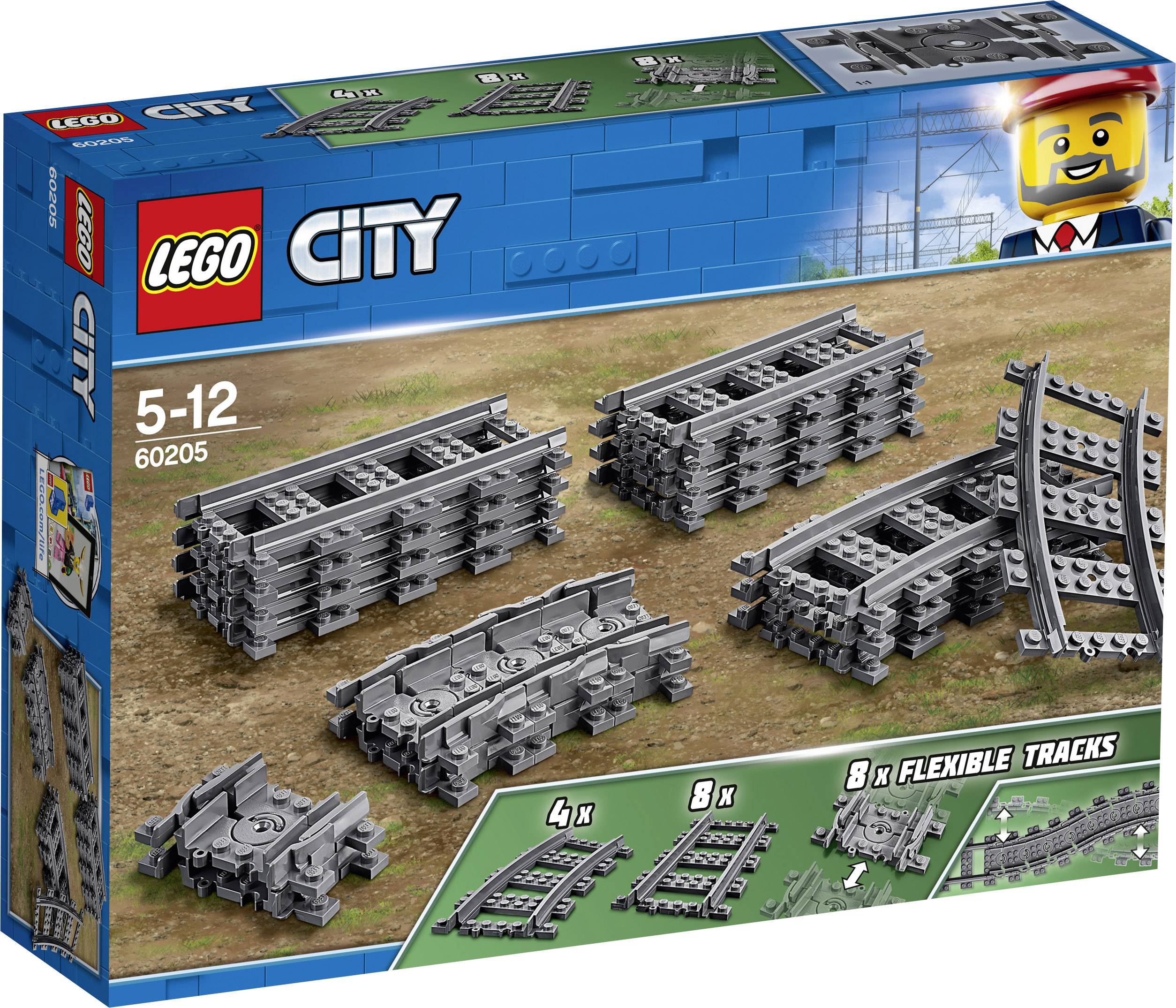 60205 LEGO® CITY Schienen