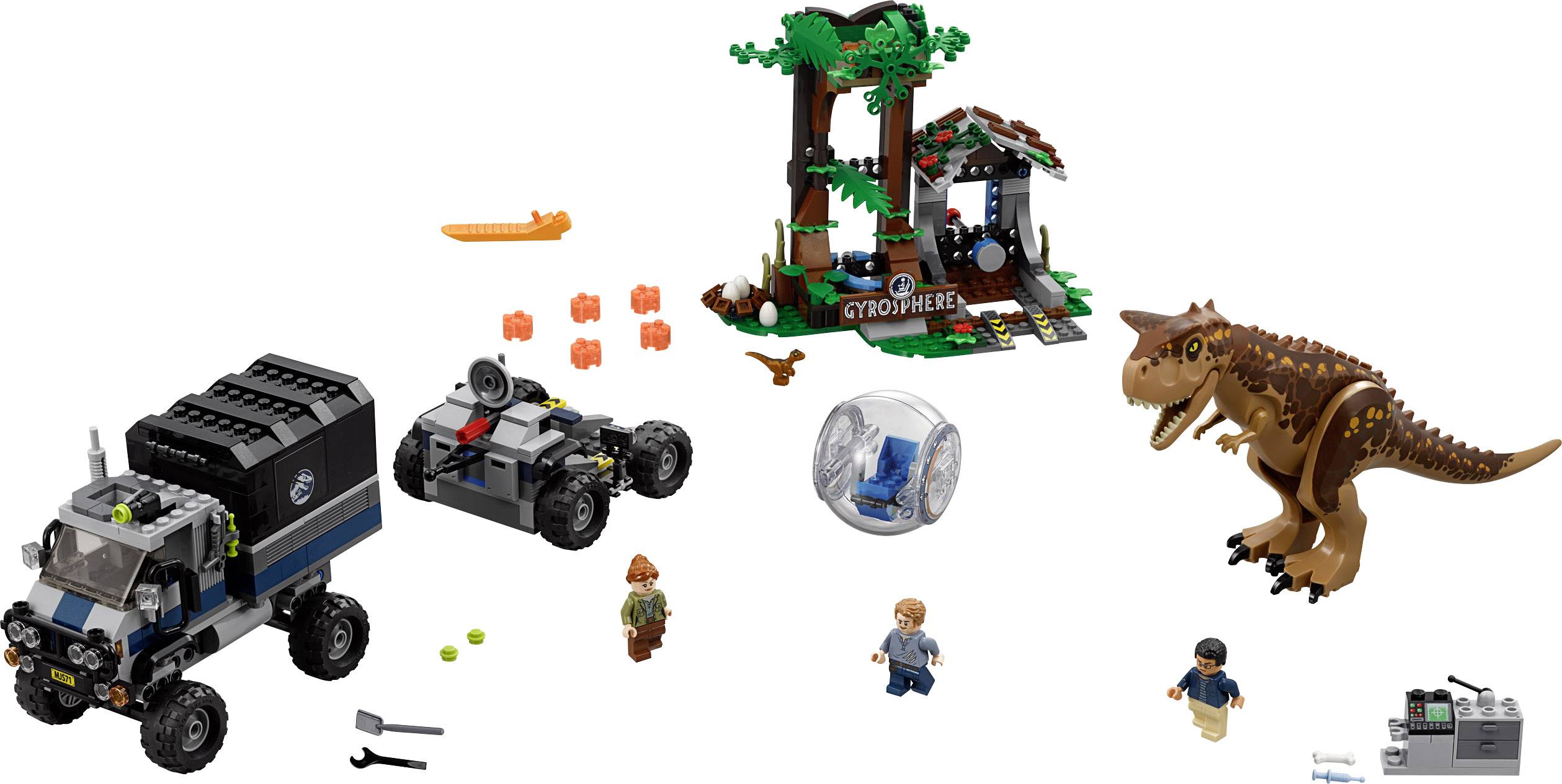 75929 LEGO® JURASSIC WORLD™ Carnotaurus - Flucht in der Gyrosphere