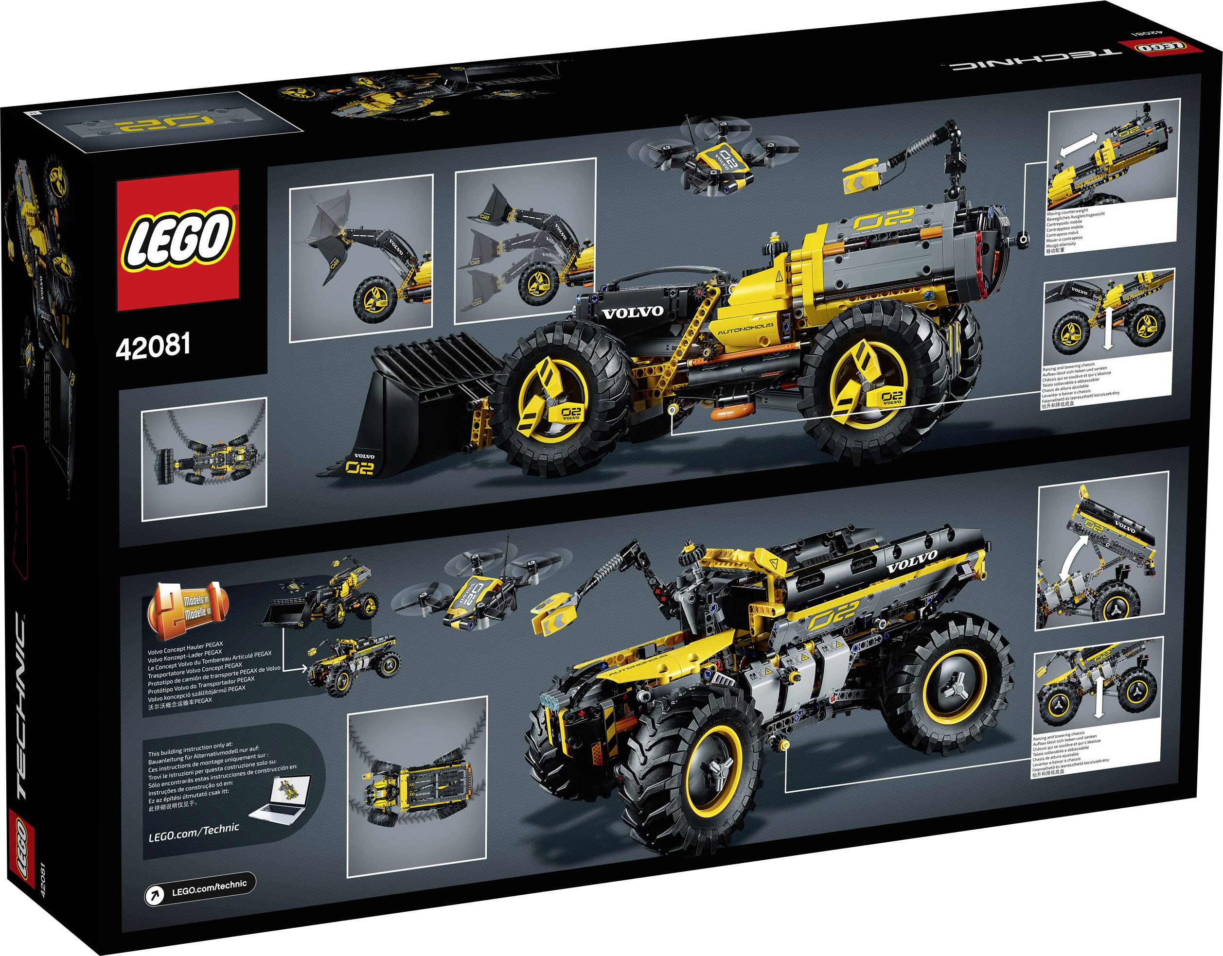 42081 LEGO® TECHNIC Volvo Konzept-Radlader ZEUX