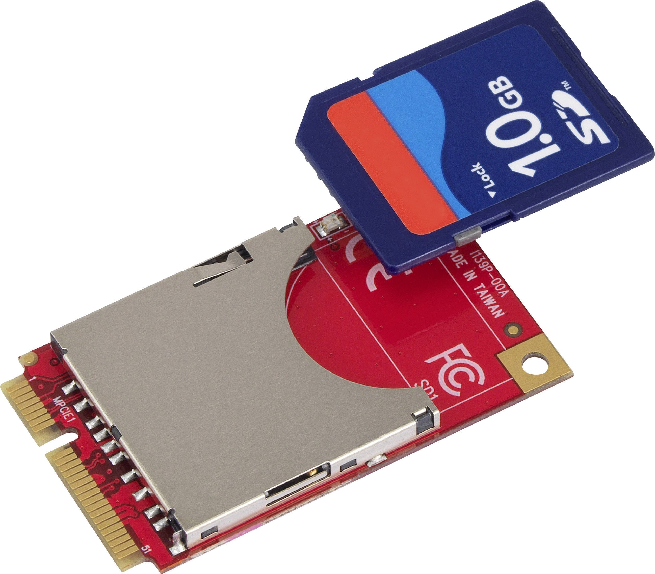 Renkforce Schnittstellen-Konverter [1x Mini PCIe-Stecker - 1x SD-Karten-Slot]