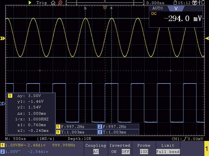 VOLTCRAFT DSO-6202FM Digital-Oszilloskop 200MHz 2-Kanal 1 GSa/s 40000 kpts 14 Bit Digital-Speicher (DSO), Funktionsgenerator