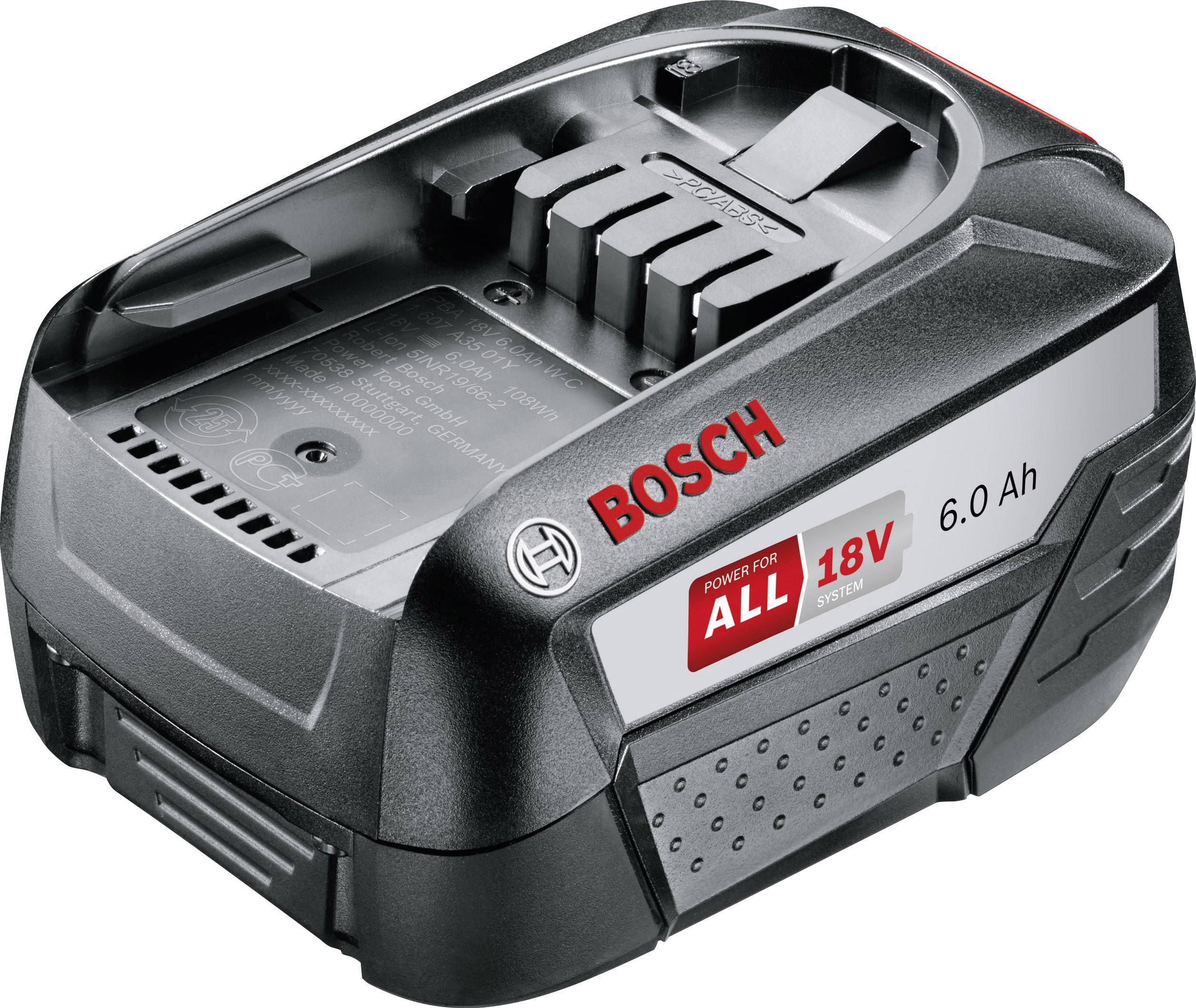 Bosch Home and Garden 1600A00DD7 PBA Werkzeug-Akku 18 V 6 Ah Li-Ion
