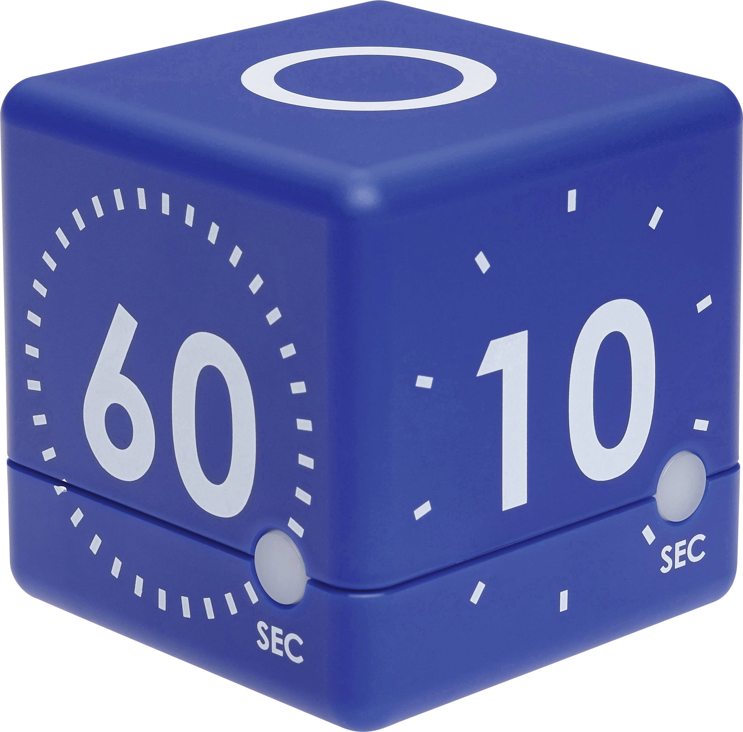 TFA Dostmann CUBE Timer Blau digital