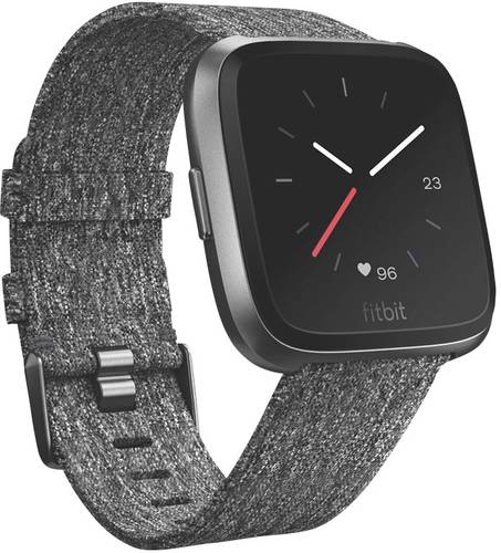 FitBit Versa Special Edition Smartwatch S/L Dunkelgrau