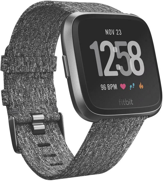 FitBit Versa Special Edition Smartwatch   S/L Dunkelgrau