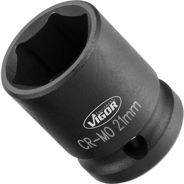 Vigor V5550S-11 Außen-Sechskant Kraft-Steckschlüsseleinsatz 11mm 1/2" (12.5 mm)
