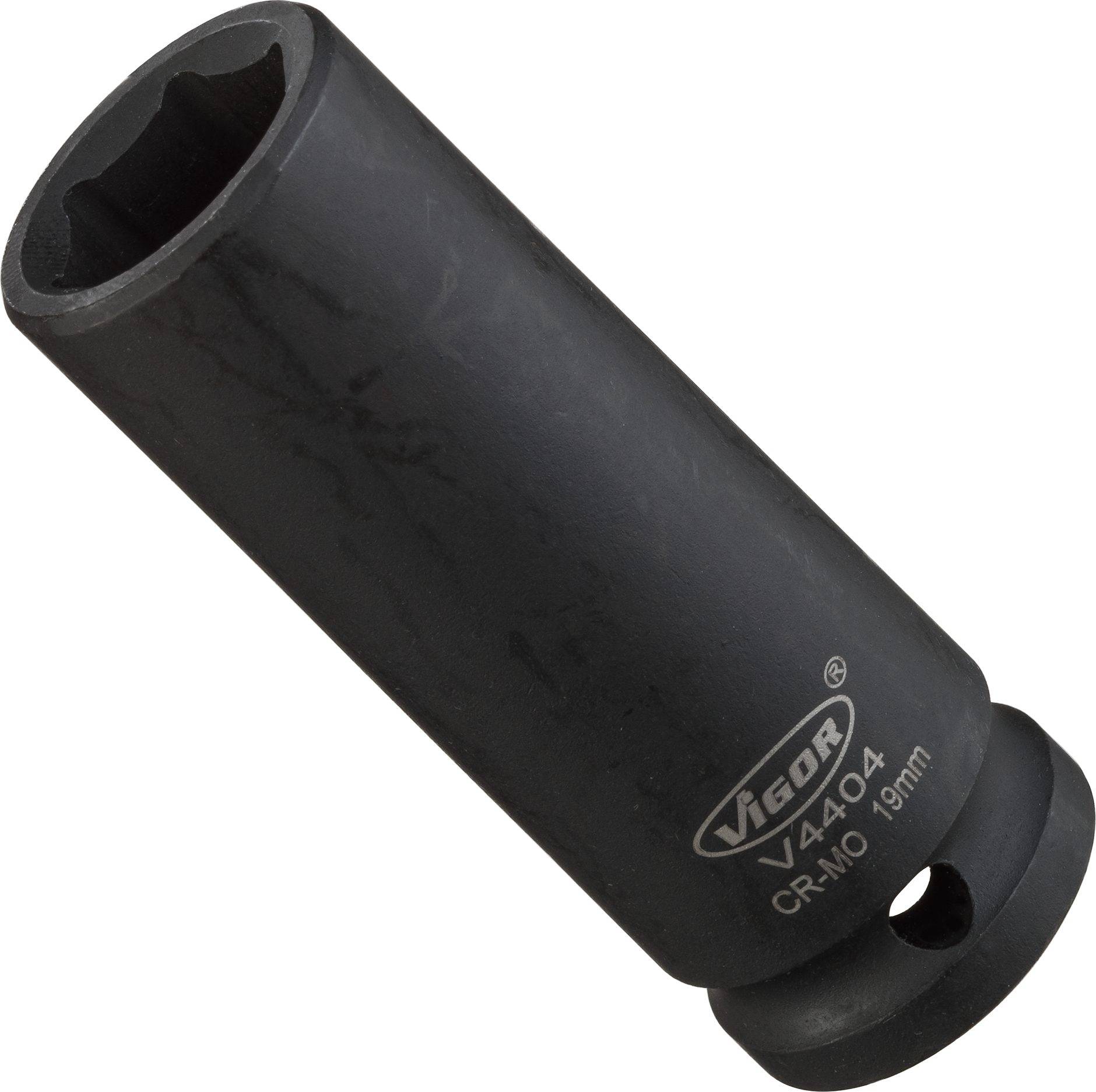 Vigor V5550L-19 Außen-Sechskant Kraft-Steckschlüsseleinsatz 19 mm 1/2" (12.5 mm)