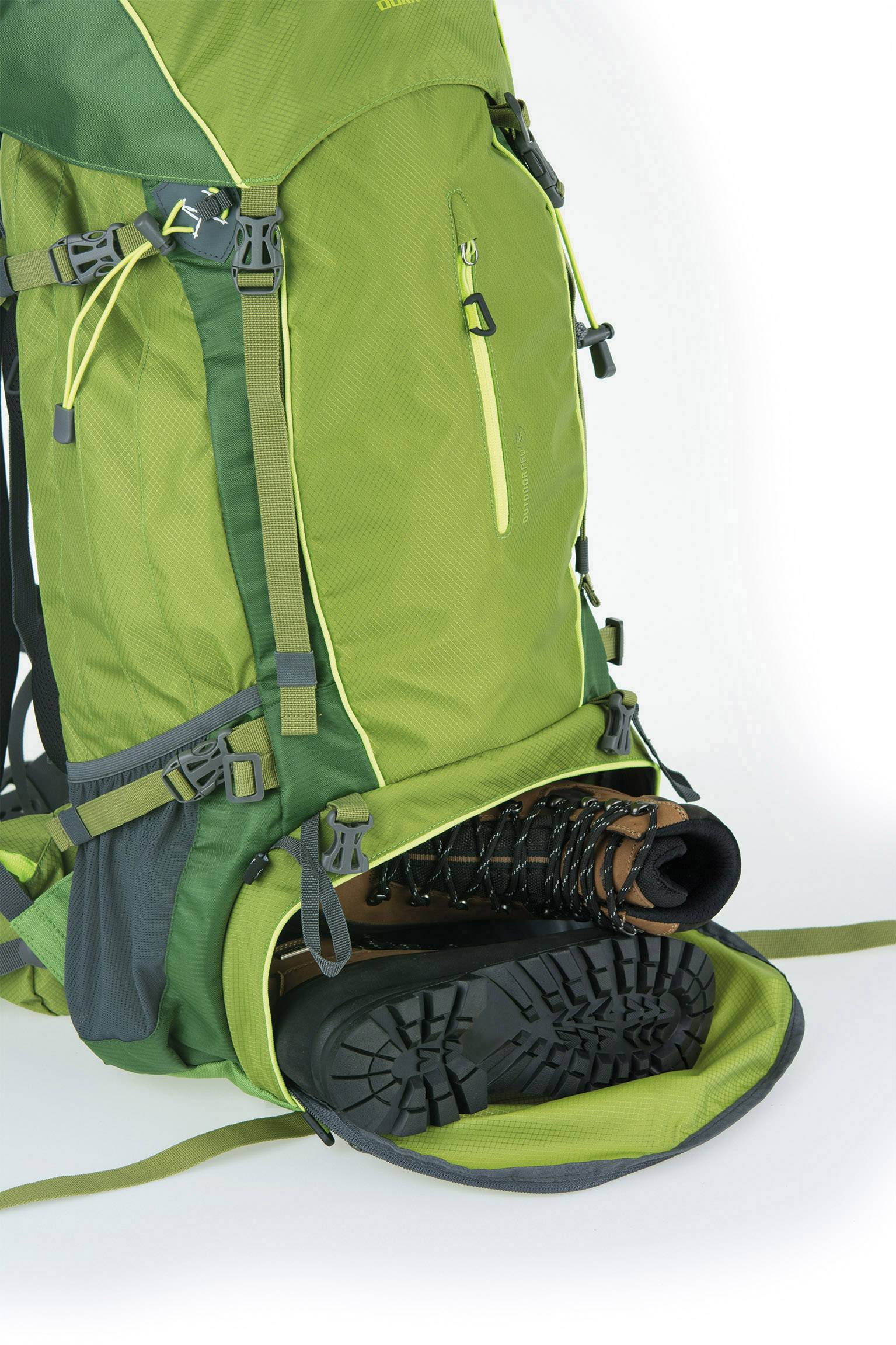 DÖRR Rucksack Outdoor Pro 65 + Pro 15 65l (B x H x T) 350 x 750 x 250mm Grün 464016