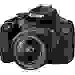 Canon EOS-2000D Digitale Spiegelreflexkamera EF-S 18-55 mm IS II 24.1 Megapixel Schwarz Optischer Sucher, mit eingebautem Blitz, WiFi, Full HD