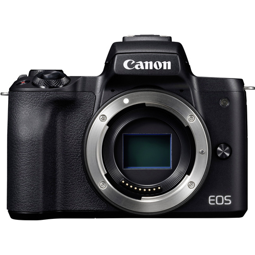 Canon EOS M50 Systemkamera Gehäuse (Body), inkl. Akku 24.1 Megapixel Schwarz 4K-Video, Bluetooth, K