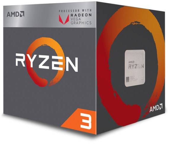AMD Ryzen 3 2200G 4 x 3.5 GHz Quad Core Prozessor (CPU) Boxed Sockel (PC): AMD® AM4 65 W