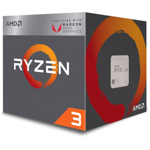 AMD Ryzen 3 3200G 4 x 3.6 GHz Quad Core Prozessor (CPU) Boxed Sockel (PC): AMD AM4 65 W