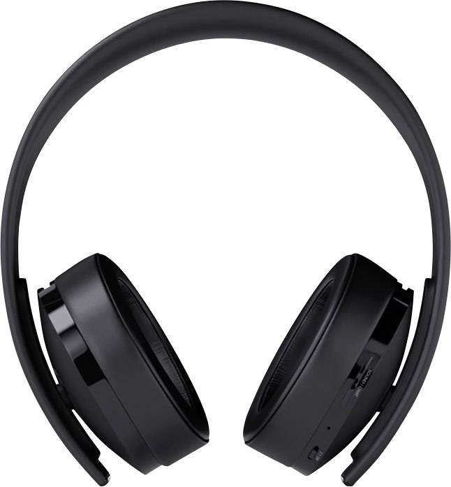 Sony Computer Entertainment Wireless Headset - Gold Edition On Ear Headset Bluetooth®, kabelgebunden 7.1 Surround Schwarz Mikrofon-Rauschunterdrück