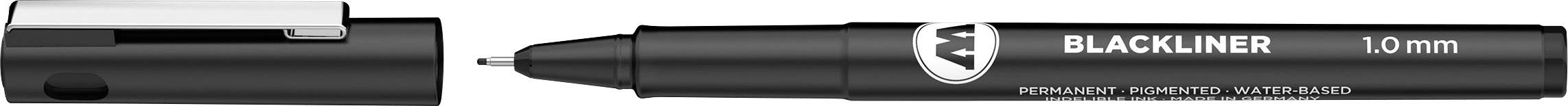 MOLOTOW Blackliner Complete Set 200485 Fineliner Schwarz 0.05 mm, 0.1 mm, 0.2 mm, 0.3 mm, 0.4 mm, 0.5 mm, 0.7 mm, 0.9 mm, 1 mm, 2 mm 11 St.