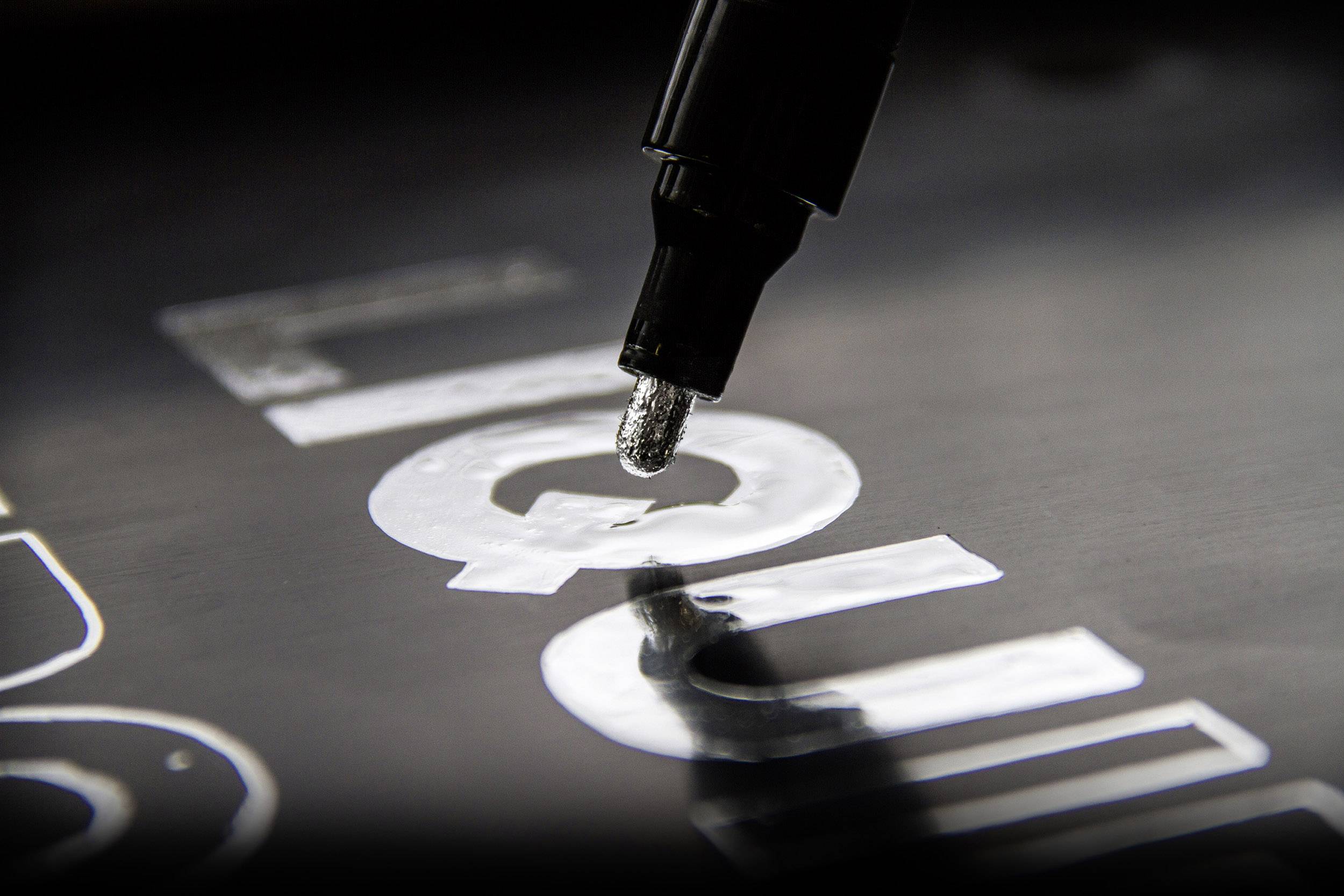 MOLOTOW Liquid Chrome Marker 703101 Chrom Marker Chrom 1mm